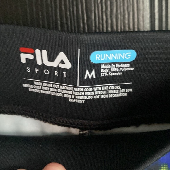 NWT Fila Multicolor Running Short-Size M - Picture 4 of 6